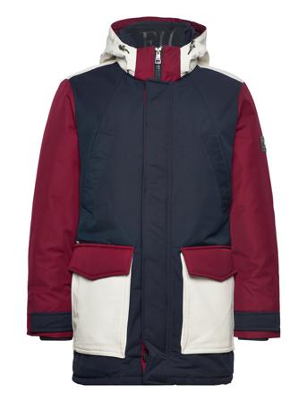 Rockie Non Fur Down Parka Parka Jacka Multi/mönstrad Tommy Hilfiger