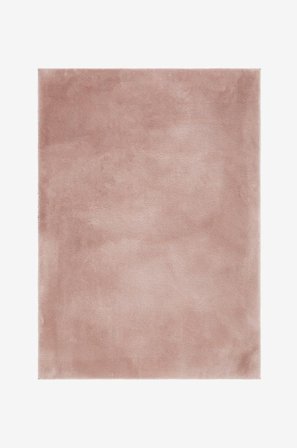 KM Home - Ryamatta Cozy - Rosa - Lugg & ryamattor - 200X290 - Från Homeroom