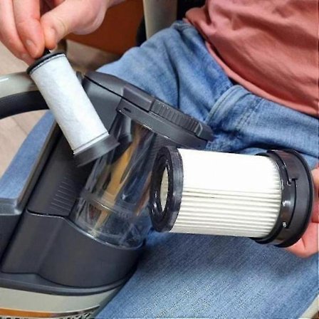 2-pack HEPA-filter för Triflex HX1 dammsugare, reservdelar kompatibla med påslösa sladdlösa dammsugartillbehör (Fww)