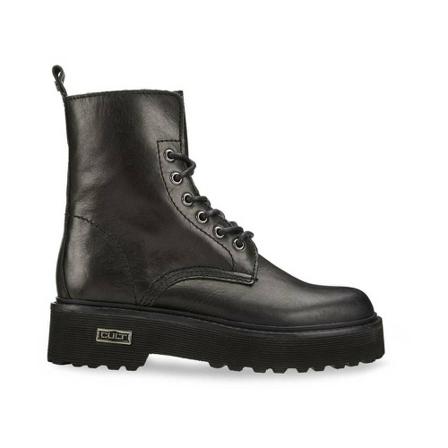 Cult, Lace-up Boots Czarny, Kobieta, Rozmiar: 41 EU