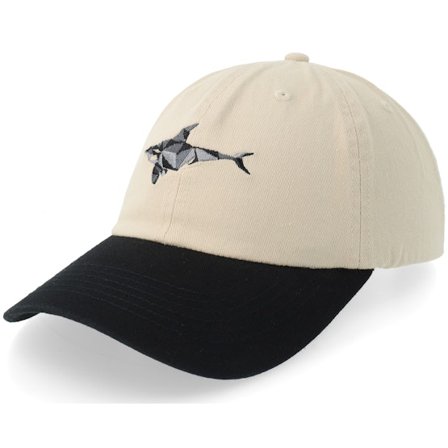 Origami - Beige unconstructed Lippis - Origami Orca Washed Stone/Black Dad Cap @ Hatstore