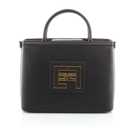Elisabetta Franchi Handbags svart, Dam Handväskor, Dam, Storlek: ONE SIZE