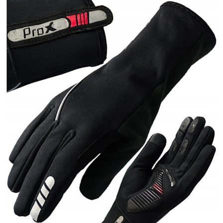 Softshell Comfort Talvipyöräilyhanskat L