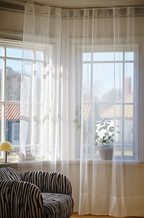 Jotex - Gaasgordijn 1 Lengte Extra Breed Wit Wit - GULLI - Koop Multifunctionele gordijnen bij Jotex