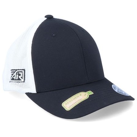 Fair - Svart trucker Keps - Organic Fair Logo Black/White 110 Trucker @ Hatstore