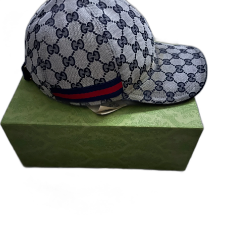 Gucci keps med GG-mönster, storlek L