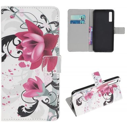 Plånboksfodral Samsung Galaxy A70 - Lotus