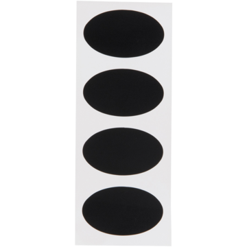 Griffeletikett Oval 8x4,7cm