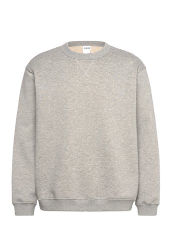Slhrelax-Sigurd Crew Neck Sweat Grey Selected