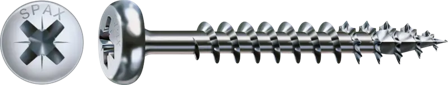 SPAX 0231010500705 Puuruuvi 5.0mm TKX, FZB, ETA-12/0114 5,0 mm, Kiinnitys