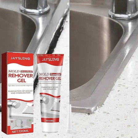 Jaysuing muggsoppfjerner gel kjøkken og baderom vegg multi-effekt rengjøring flekker og muggsopp husholdning vegg muggsoppfjerner rengjøringspasta BF 