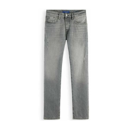 Scotch & Soda Jeans , Grijs , Heren , Maat: W36 L30
