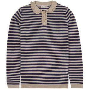 Bonpoint Brynja Striped Sweatshirt Indigo 8 Years - Jumpers and knitwear - 8 years - Blue