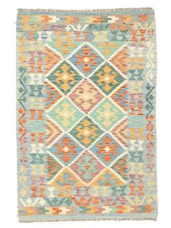 Kilim Afghan Old Style Rug Hand Woven 102X150 Afghanistan
