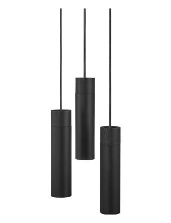 Tilo / 3-Pendant Home Lighting Lamps Ceiling Lamps Pendant Lamps Svart Nordlux*Betinget Tilbud