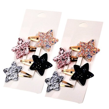 2000-tallsstil Søte Jenter Barne Hårnåler Glitter Hårspenner for Kvinner Jenter