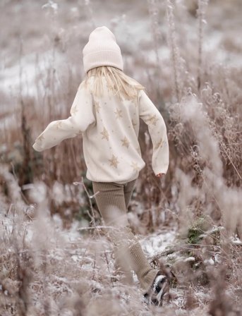 Hanevild Hanevild Hat - Cream - 3-6Y