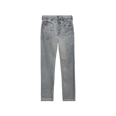 Diesel, Straight Jeans Grijs, Heren, Maat:W30 L32