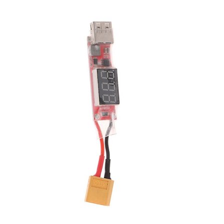 2s-6s Lipo Lithium Batteri til USB Oplader Konverter med Spændingsdisplay Adapterkort til Beskyttelse