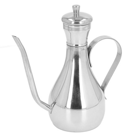 Ruostumattomasta teräksestä valmistettu oliiviöljyviinietikka soijakastikepullo 350 ml