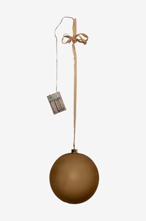 Star Trading - Dekoration Bliss 20 cm - Guld - Dekorativ julebelysning - Fra Homeroom