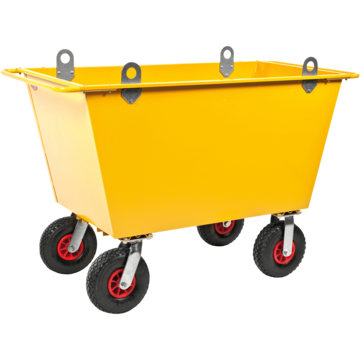 AVFALLSVOGN 300L H:92CM GUL