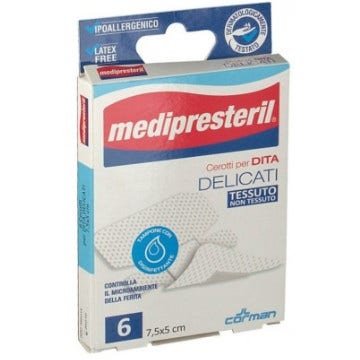 Medipresteril Cerotti Delicato Dita 6 Pezzi
