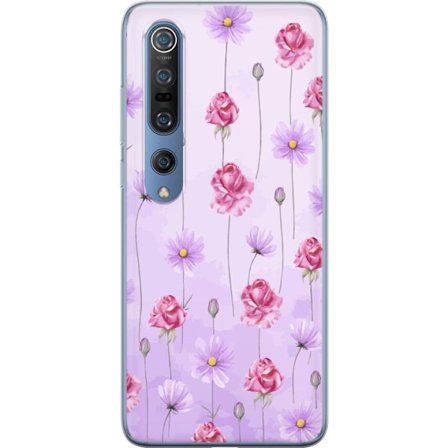 Yhteensopiva Puhelinkuori Xiaomi Mi 10 Pro 5G Petal Reverie Lilac Mist