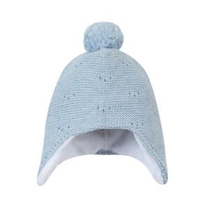Tartine et Chocolat Sky Blue Bonnet Beanie 43 cm - Headwear - 43 cm - Blue - Junge