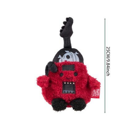 Stranger Things Guitar-Formet Plyslegetøj 25cm Trendy Cool Dukke Samlerobjekt