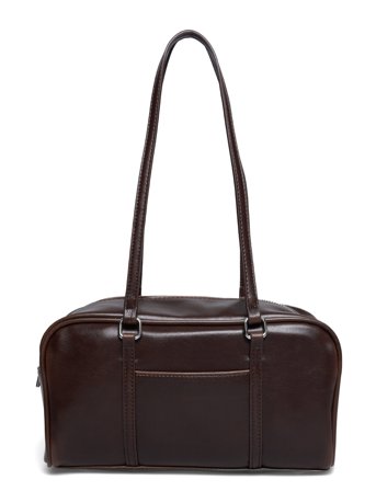 Gina Tricot Small Bowling Bag - Brown - ONE SIZE