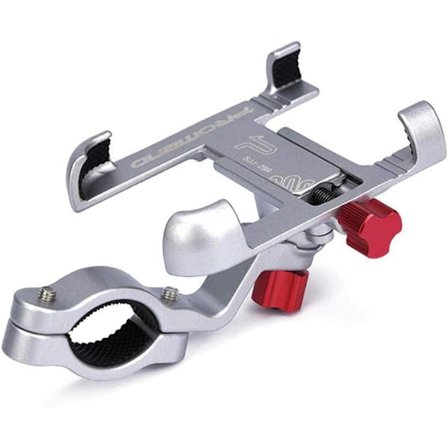 Promend Aluminium Cykel- og Motorcykeltelefonholder, Justerbar