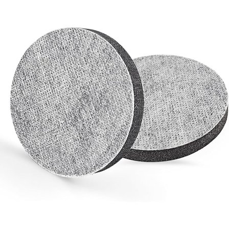 2-pack Mikroskiva vattenfilter skivor för Brita Fill and Go vattenfilterflaskor karaffer, reducerar klor, mikropartiklar och andra föroreningar