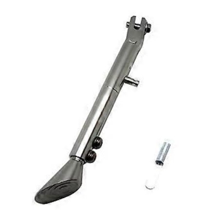 Motorcykel Støtteben Side Støtte Stand Justerbar Holder Aluminium Legering Fod Side Stand Hurtig Installation Letvægts titanium farve