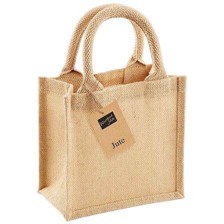 Westford Mill Petite Jute Presentpåse En Storlek Naturlig