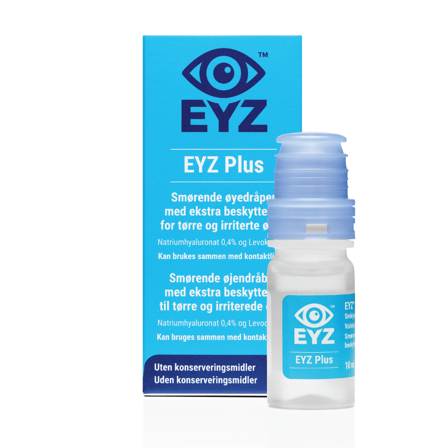 EYZ Plus øyedråper, 10 ml