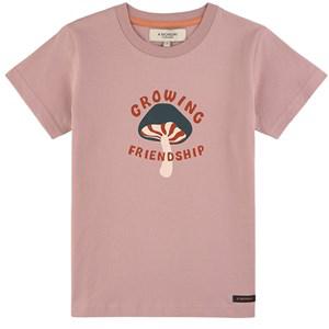 A Monday in Copenhagen Dawn Pink Growing Graphic T-shirt 8 Years - Tops - 8 years - Pink