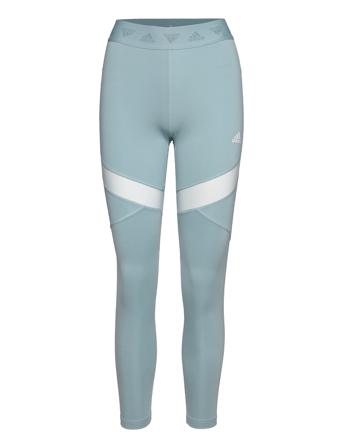 Hyperglam High-Rise Long Tights W Blue Adidas Performance
