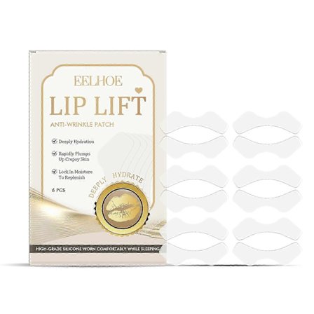 Läppvårdspatch, skonsam vård för läpparna, återfuktande vård, rengörande nagelband läppbalsam patch hög kvalitet