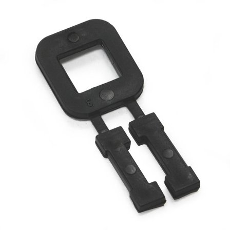 Kunststoffklemmen 13 mm, 1000 Stück