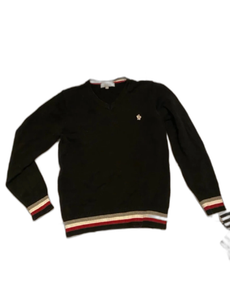 Svart Moncler stickad tröja