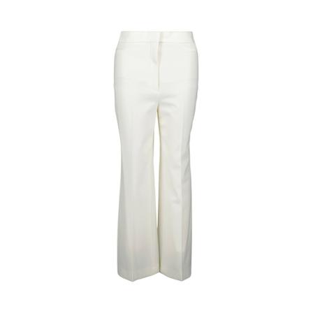 Stella McCartney Bukser with darts Hvid, Dame Chinos