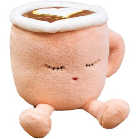 Kaffe Mugg Plysch Leksak - 11 tum Fylld Kaffe Mugg Plysch Pi