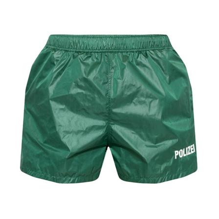 Vetements, Swim Shorts Groen, Heren, Maat:L