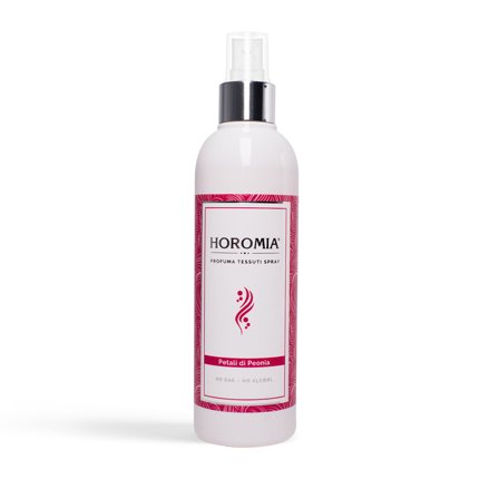 HOROMIA Deotessuti Spray Deo Tessuti Spray Petali Di Peonia 250ml - Profumo d'Ambiente Spray