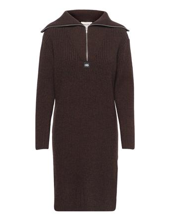 Float Knit Dress Brown HOLZWEILER