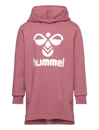 Hmlmaja Hoodie Dress Dresses & Skirts Dresses Casual Dresses Long-sleeved Casual Dresses Rosa Hummel