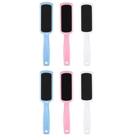 3 kpl jalkaraspia kovettumien poistamiseen, kaksipuoliset jalat