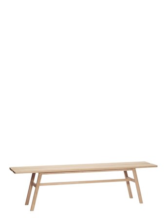 Hübsch Ground Bench Natural - Beige - ONE SIZE
