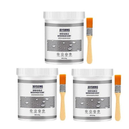 3 stk. Usynlig Vandtæt Agent Isolerende Tætningsmiddel Anti-lækage Agent